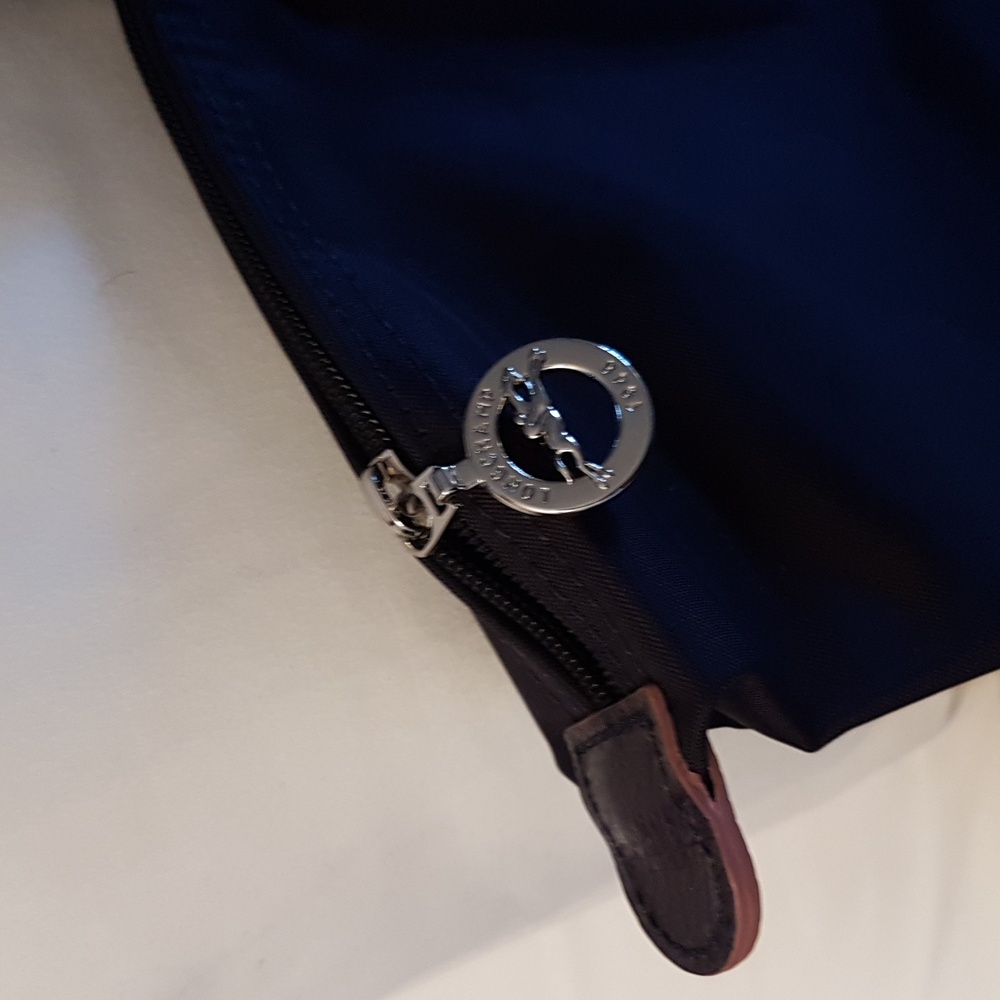 Longchamp 70 Year Anniversary Purple Tote - Picture 11 of 12
